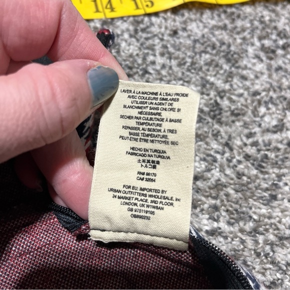 Free People Rudy Flared Houndstooth Trouser Pants Wide Leg High Waisted Size 6 - Picture 10 of 13